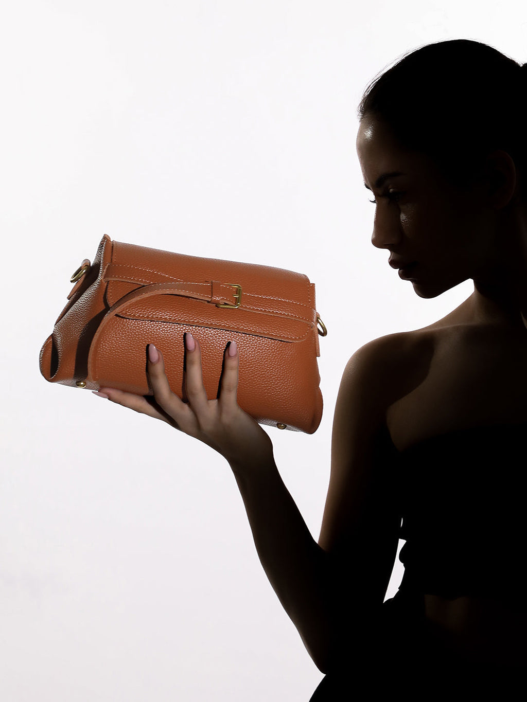 Haute Sauce The Buckle Sling Bag - Terracotta Brown