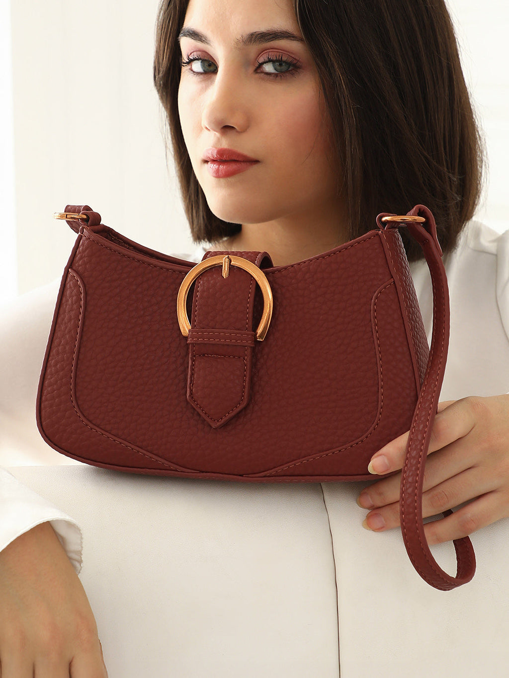 Haute Sauce The Matilda Sling Bag - Russet Brown