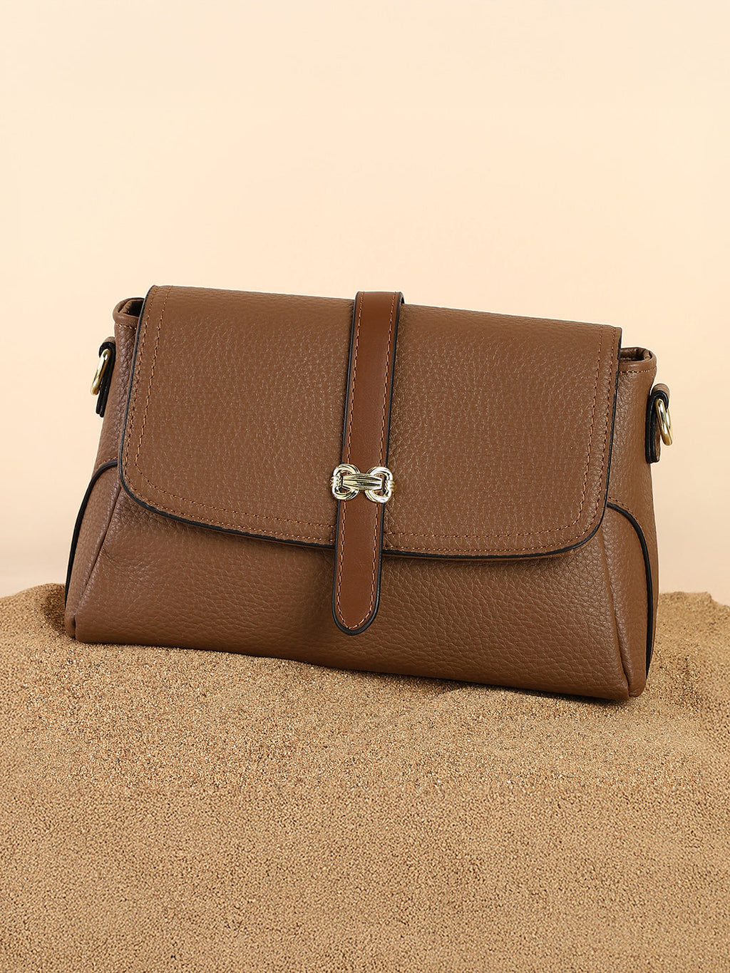 Haute Sauce The Agnes Sling Bag - Chocolate Brown