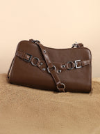 Haute Sauce The Dallas Sling Bag - Chocolate Brown