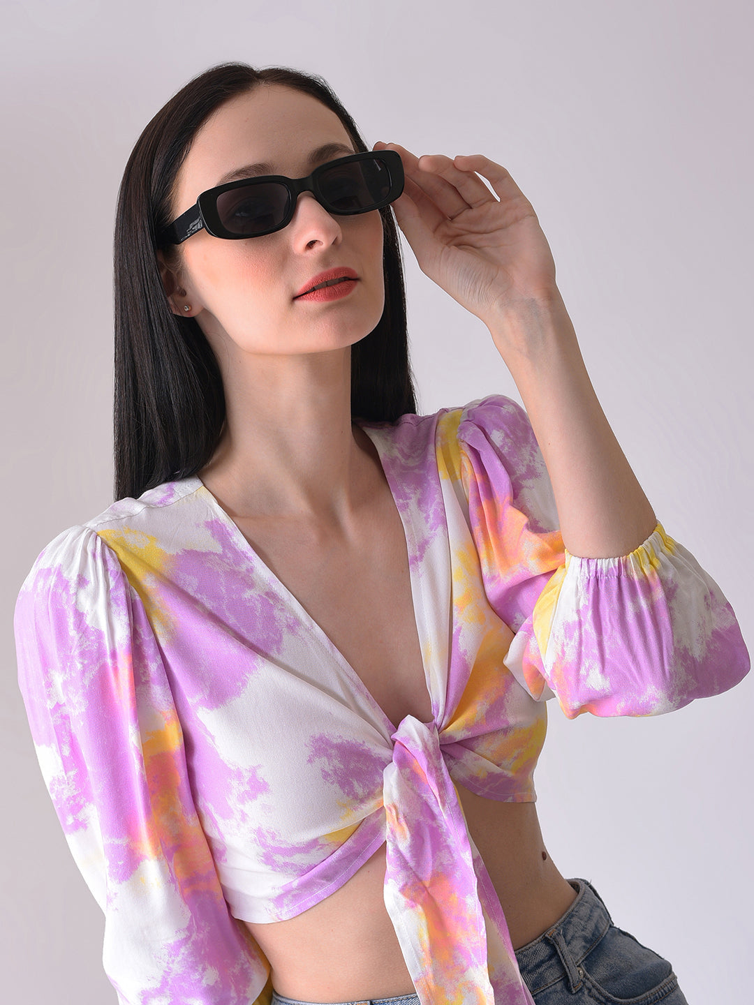 Haute Sauce Bumblebee Sunglasses With Chain