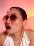 Swirl Round Sunglasses
