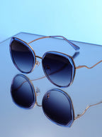 Haute Sauce Gradient Butterfly Sunglasses