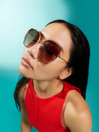 Gradient Butterfly Sunglasses