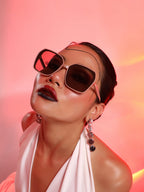 Haute Sauce Full Rim Oversized Sunglasses