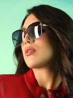 Haute Sauce Gradient Oversized Sunglasses
