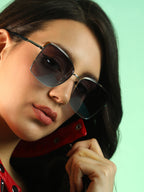 Haute Sauce Gradient Oversized Sunglasses