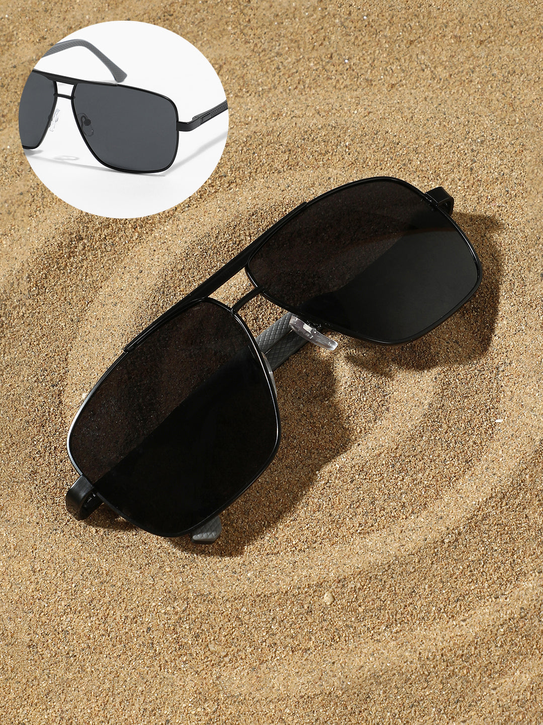 Haute Sauce The Traveller'S Aviator Sunglasses - Chocolate Brown