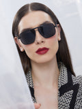 Haute Sauce The Traveller'S Aviator Sunglasses - Chocolate Brown