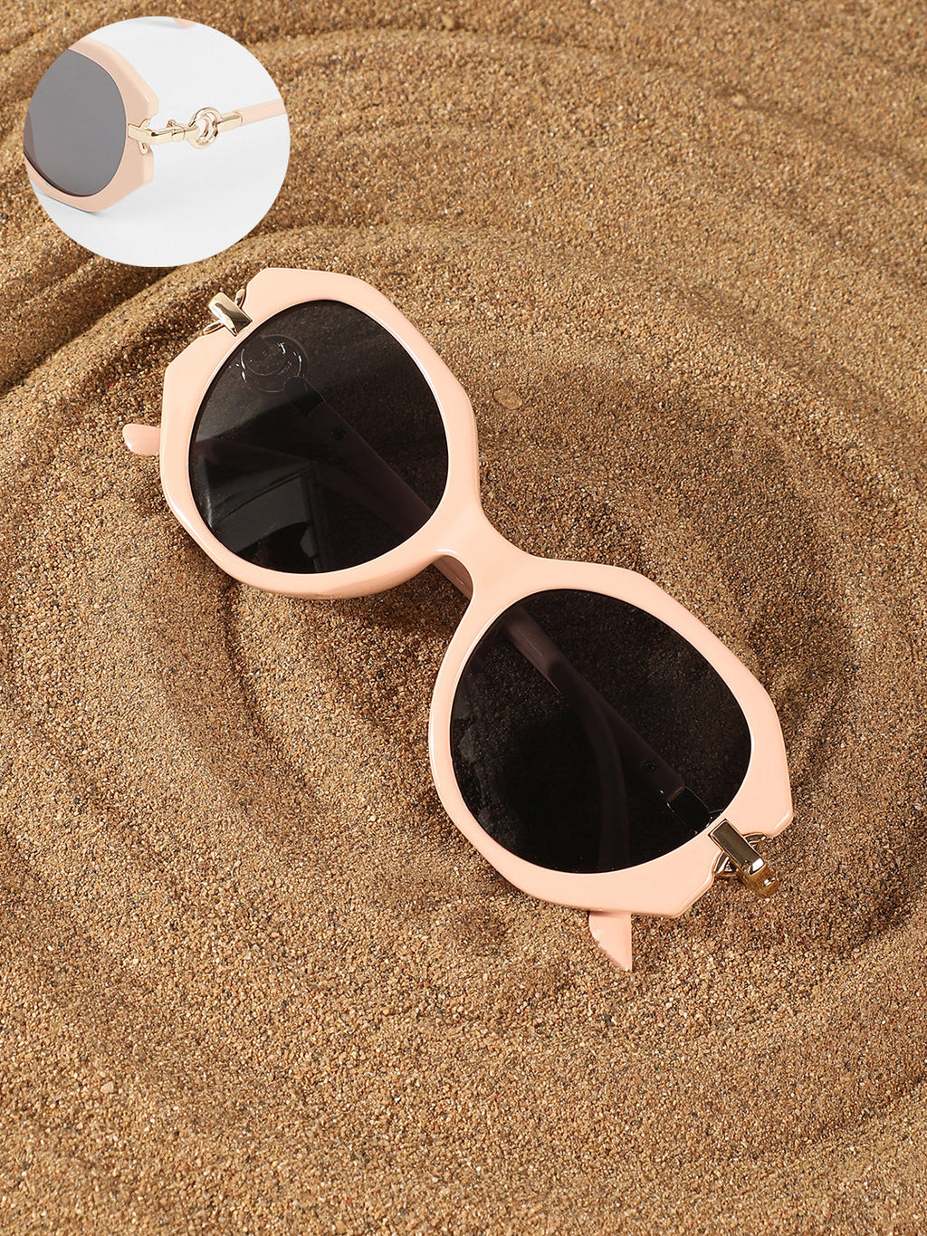 Haute Sauce The Orb Round Sunglasses - Rose Pink