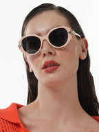 Haute Sauce The Orb Round Sunglasses - Rose Pink