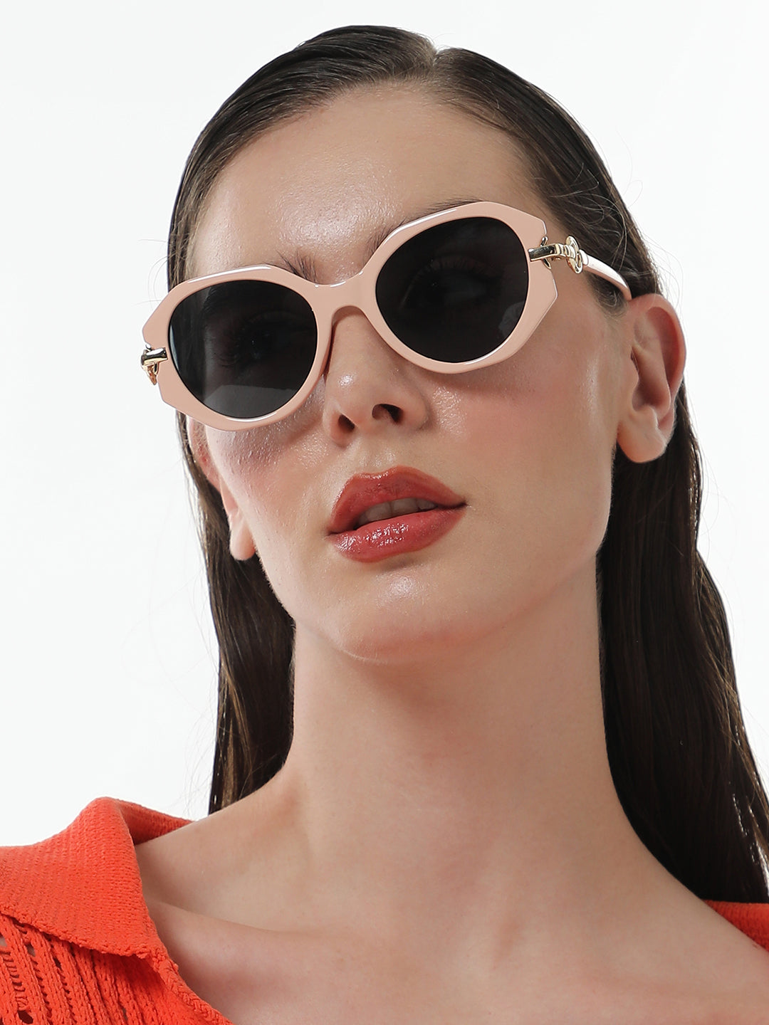 Haute Sauce The Orb Round Sunglasses - Rose Pink