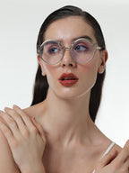 Haute Sauce The Renaissance Round Sunglasses - Champayne Gold