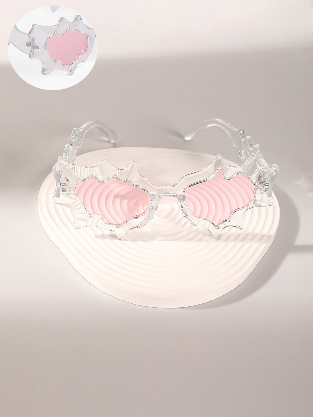 Haute Sauce The Splash Cateye Sunglasses - Ballet Pink