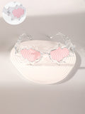 Haute Sauce The Splash Cateye Sunglasses - Ballet Pink