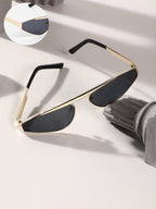 Haute Sauce The Swish Cateye Sunglasses - Midnight Black