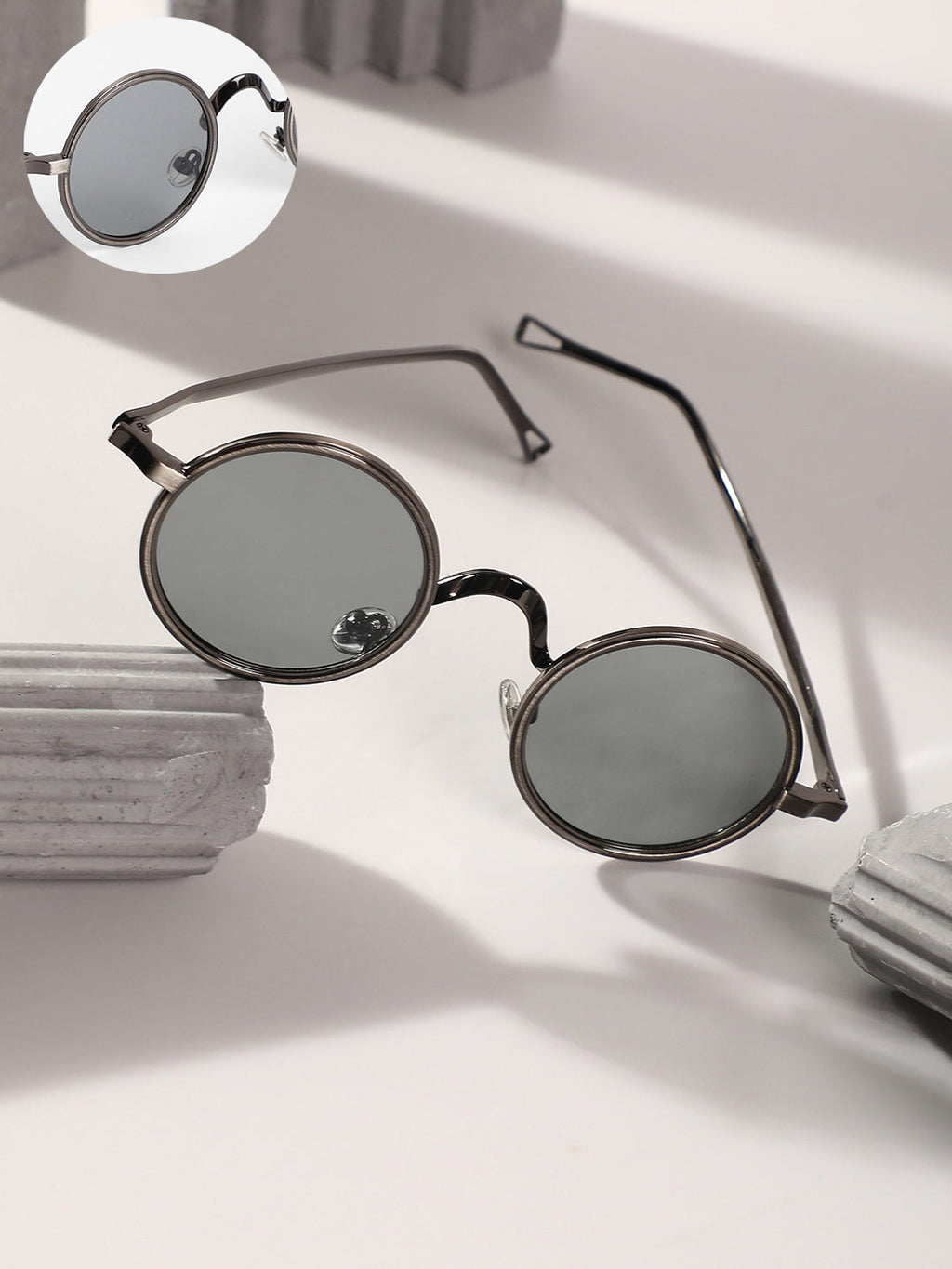Haute Sauce The Circuscore Round Sunglasses - Space Grey