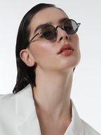 Haute Sauce The Circuscore Round Sunglasses - Space Grey