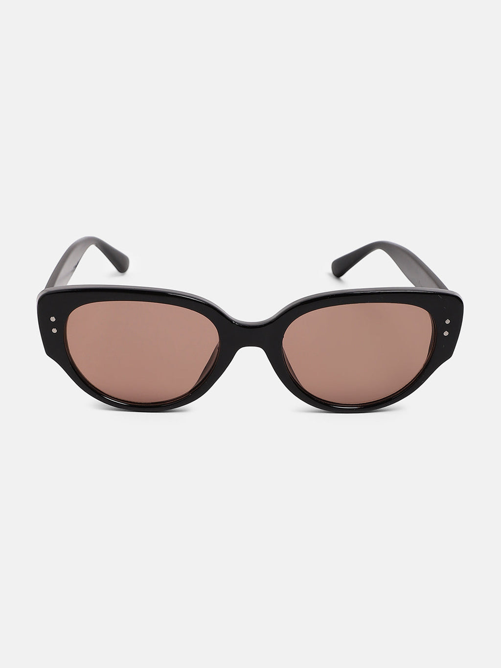 The Nona Cateye Sunglass - Onyx Black