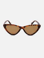 Haute Sauce The Braganza Cateye Sunglass - Coffee Brown