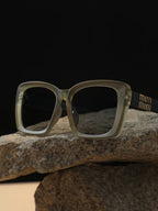 The Atlas Square Sunglass - Champagne Gold