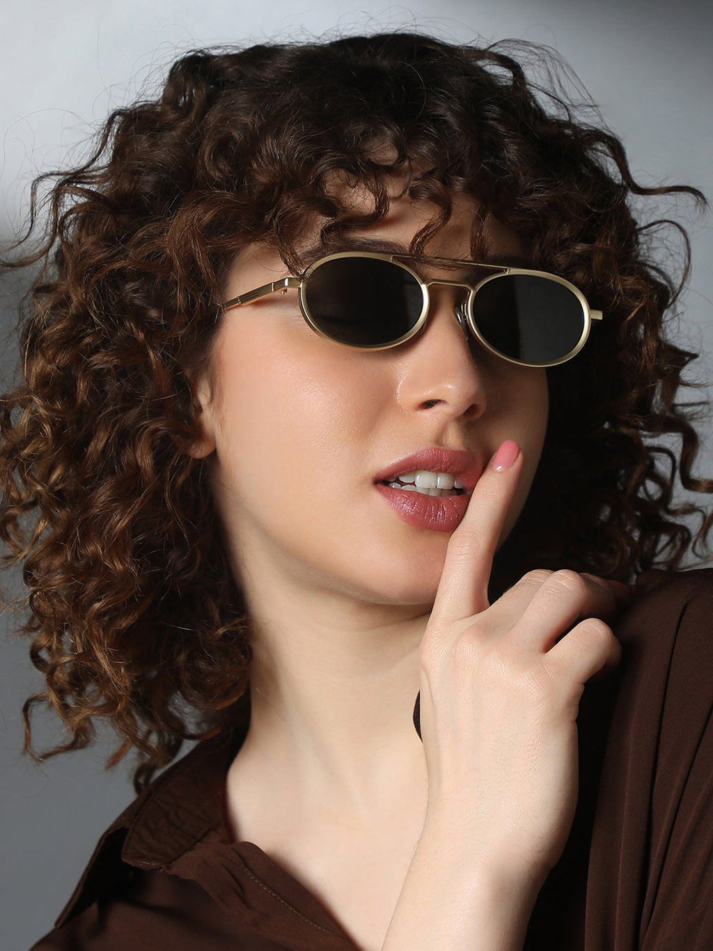 Haute Sauce The Scholar Round Sunglass - Jungle Green