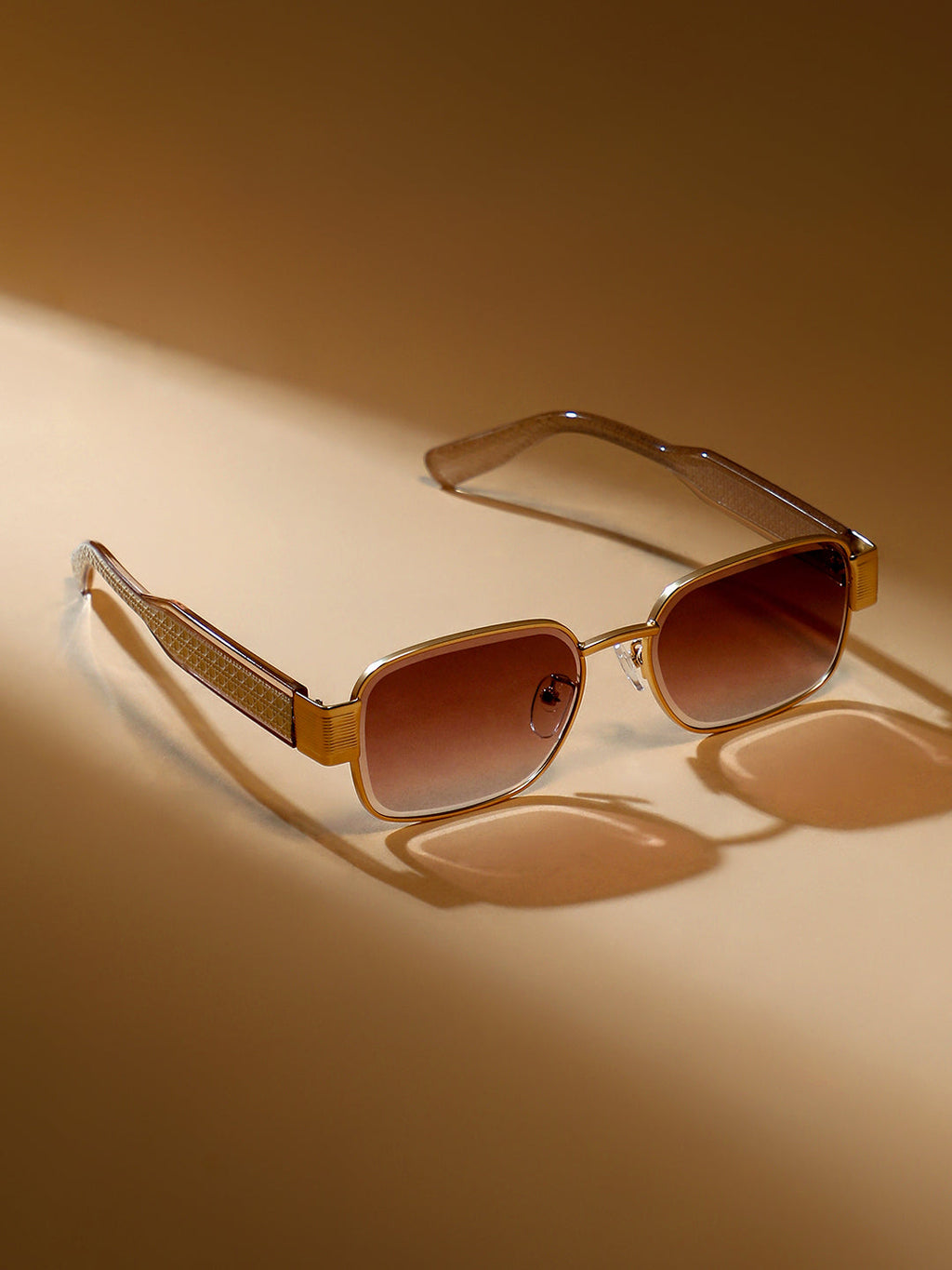 The Sunset Square Sunglass - Rose Pink
