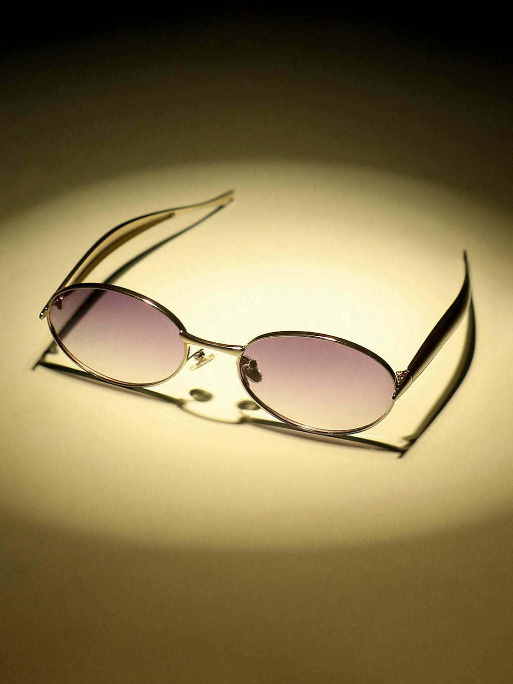 Haute Sauce The Retro Oval Sunglass - Violet Haze