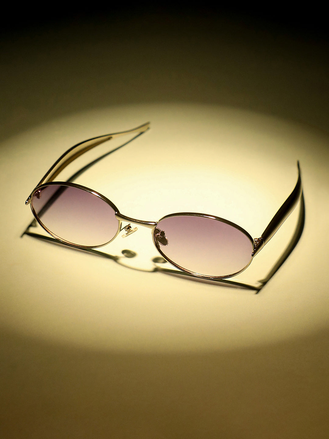 Haute Sauce The Retro Oval Sunglass - Violet Haze