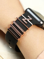 Initial Watch Charm - Z - Rose Gold