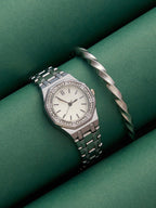 Haute Sauce The-Aetheria-Cushion-Watch-With-Bracelet-Combo