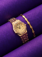 Haute Sauce The-Aetheria-Cushion-Watch-With-Bracelet-Combo