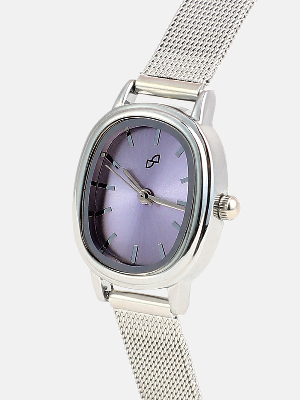 Haute Sauce The-Cosmopolis-Mesh-Rectangular-Watch-With-Bracelet-Combo