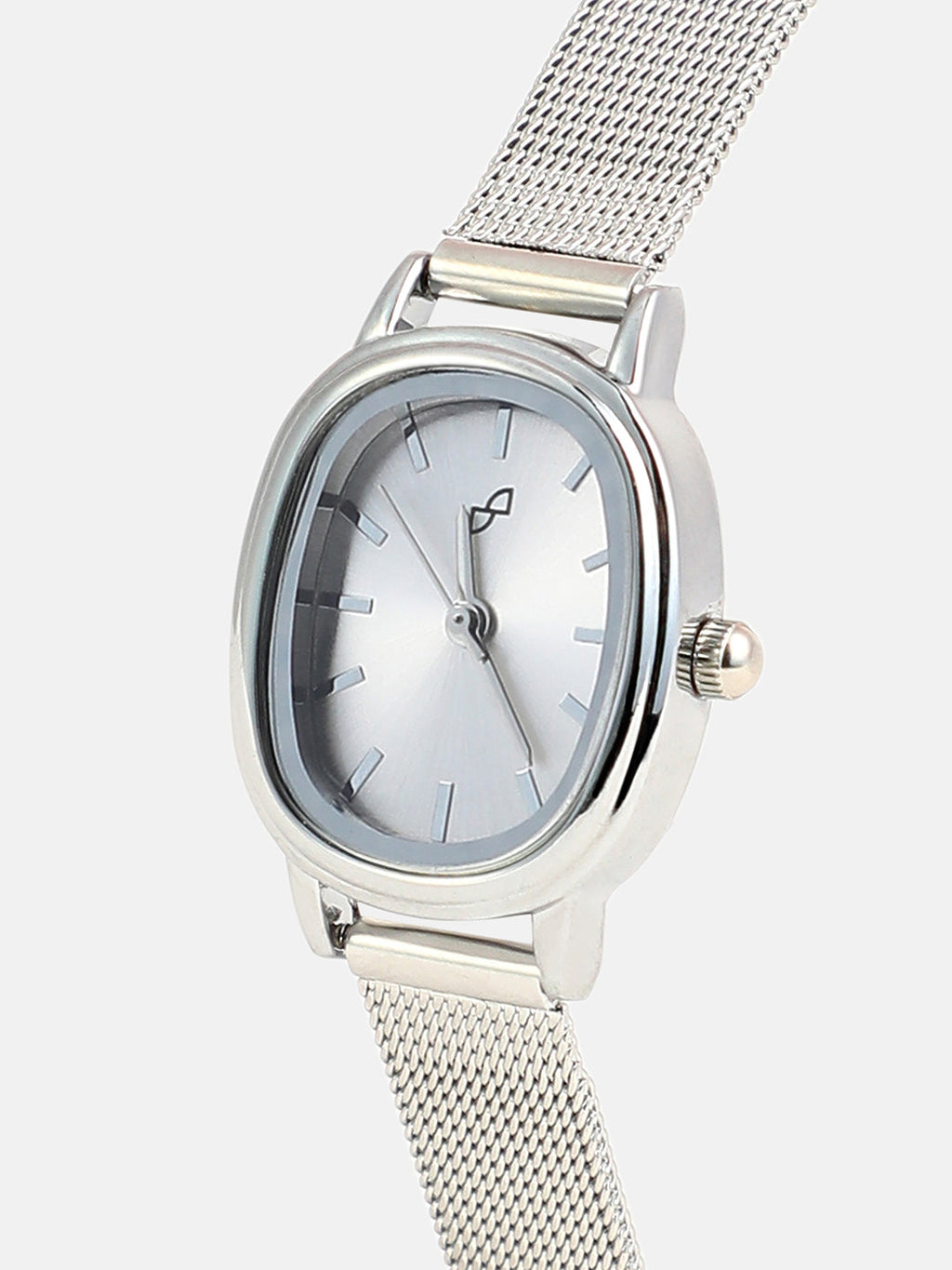 Haute Sauce The-Cosmopolis-Mesh-Rectangular-Watch-With-Bracelet-Combo