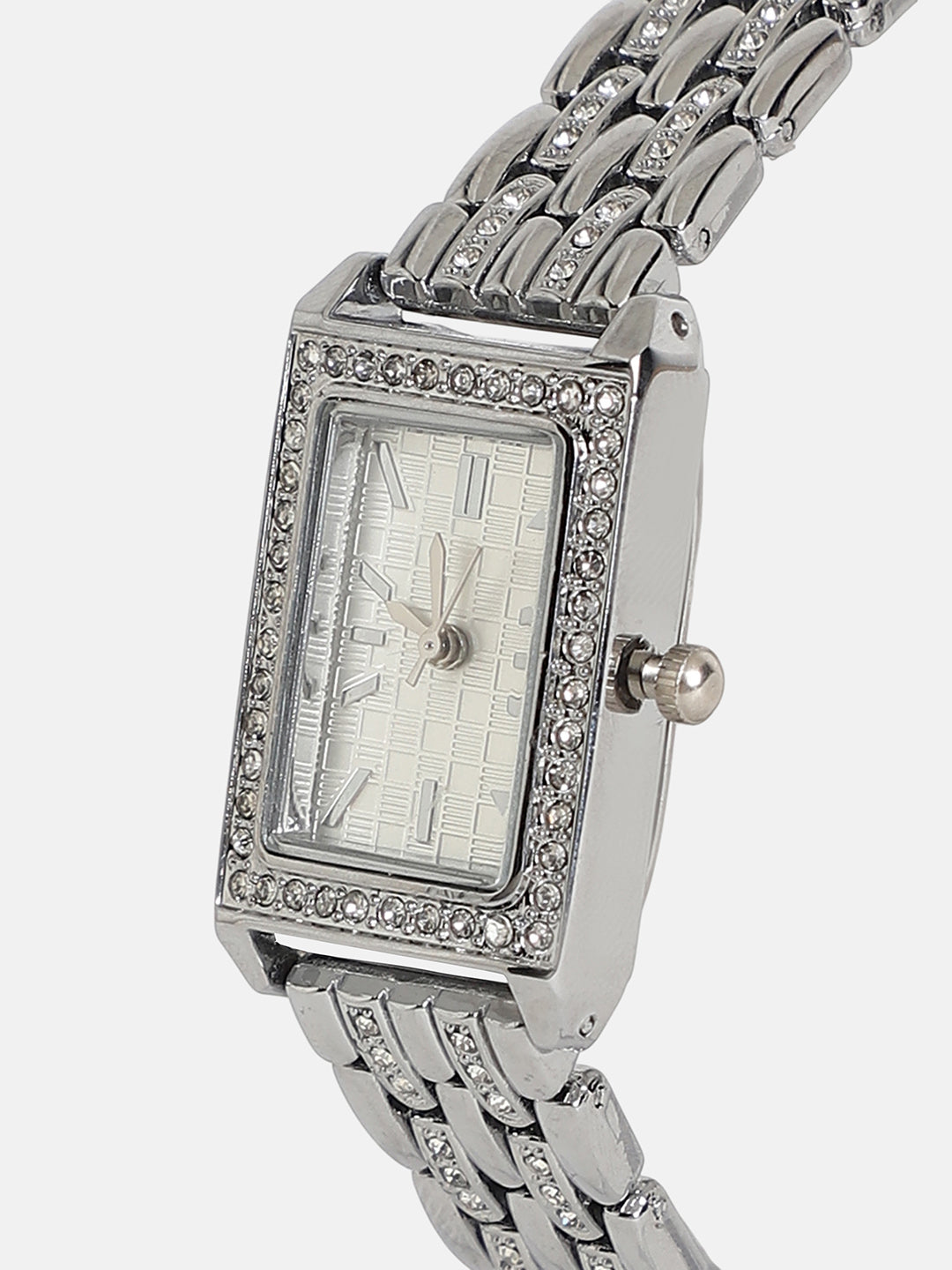 Haute Sauce The-Chérie-Rectangular-Watch-With-Bracelet-Combo