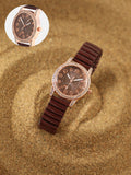 Haute Sauce The Ribbed Round Watch