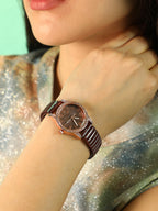 Haute Sauce The Ribbed Round Watch