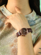Haute Sauce The Ribbed Round Watch