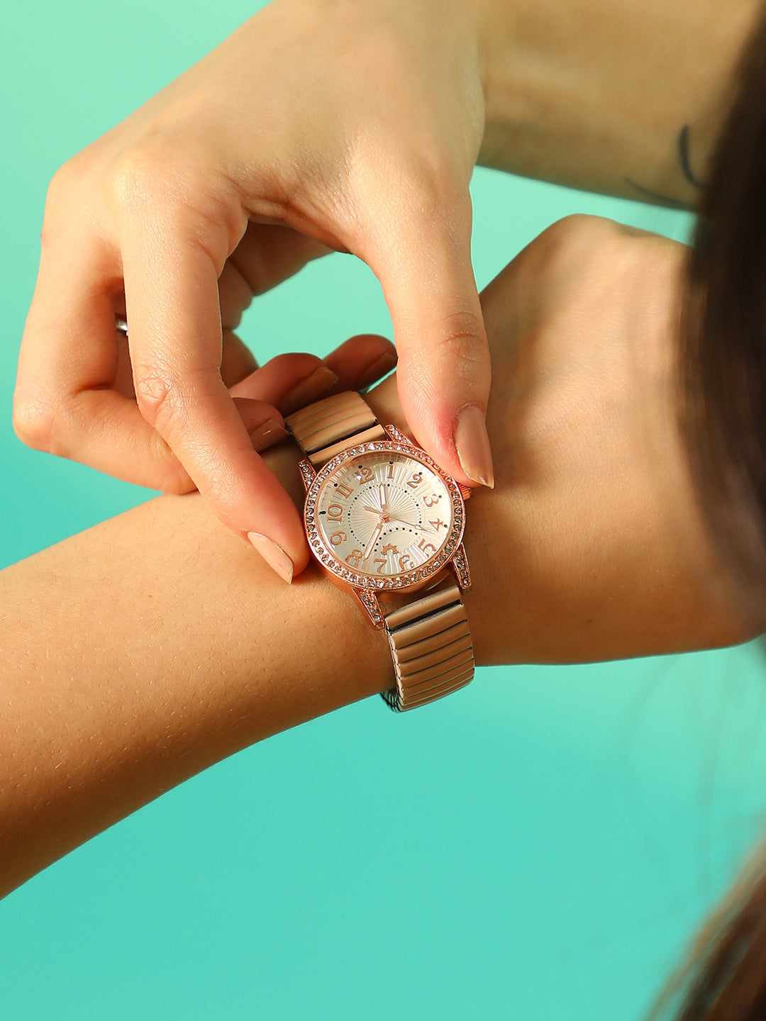 Haute Sauce The Ribbed Round Watch