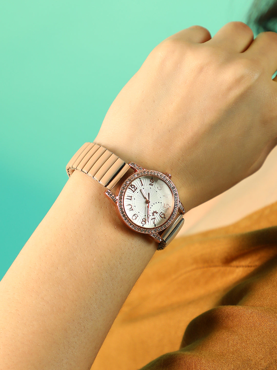 Haute Sauce The Ribbed Round Watch