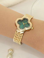 The Dented Clover Clover Watch - California Gold