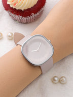 The Off-Duty Cushion Watch - Cloud Grey