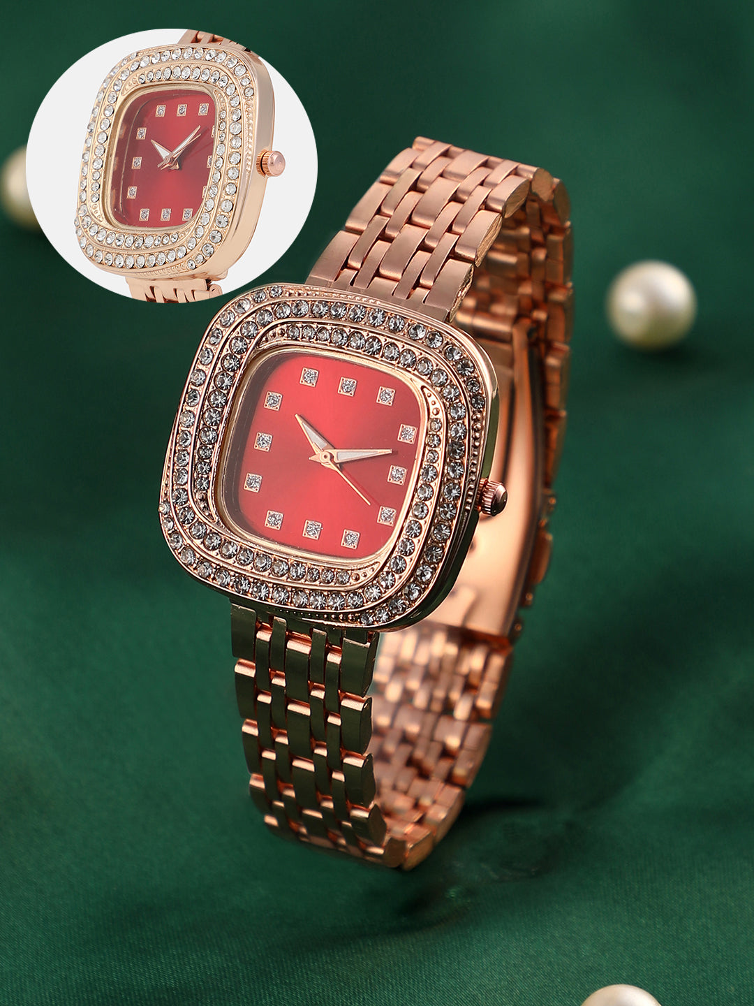 Haute Sauce The Jolie Vortex Square Watch