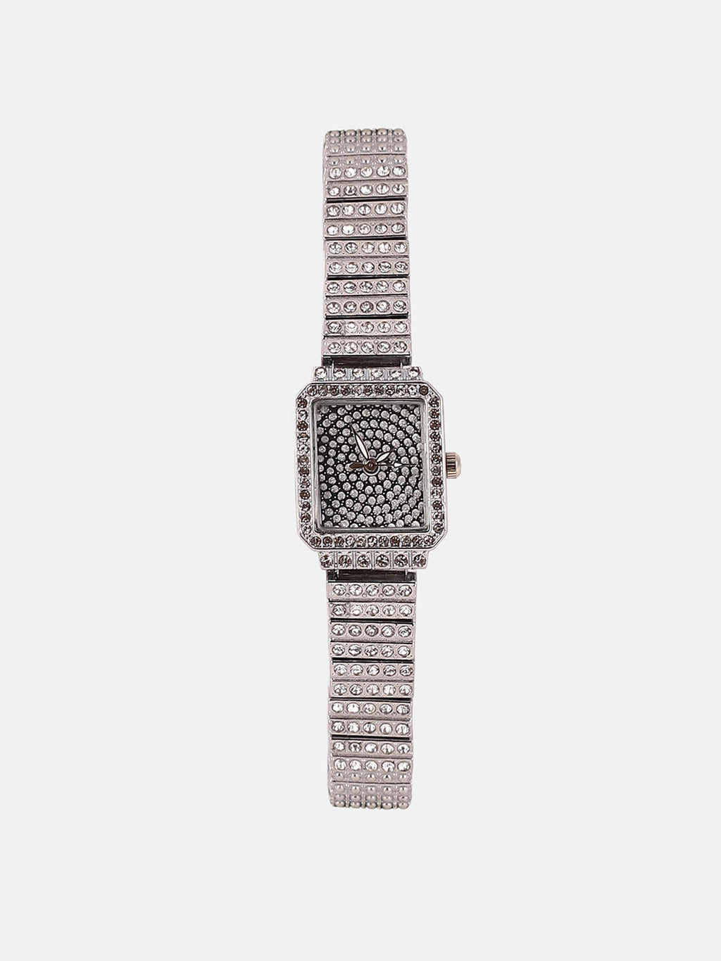 Haute Sauce The Kennedy Rectangular Watch - Metallic Silver