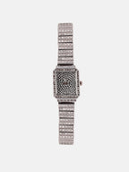 Haute Sauce The Kennedy Rectangular Watch - Metallic Silver