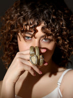 Haute Sauce The Aurora Wrap Oval Watch -  Champagne Gold