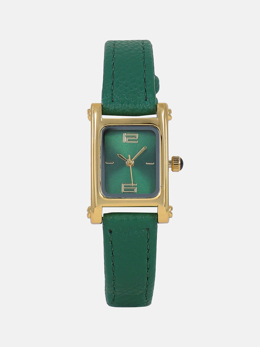 The Emerald Minimal Watch - Forest Green