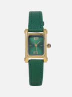 The Emerald Minimal Watch - Forest Green