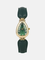 The Olive Designer Watch - Dark Black