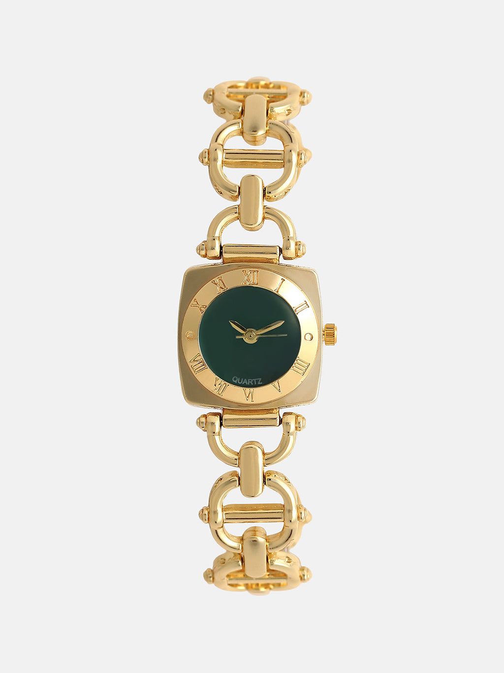 The Emerald Classic Watch - Gold